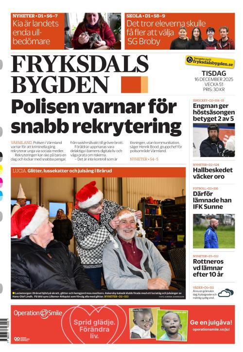 Fryksdals-Bygden 16.12.2025