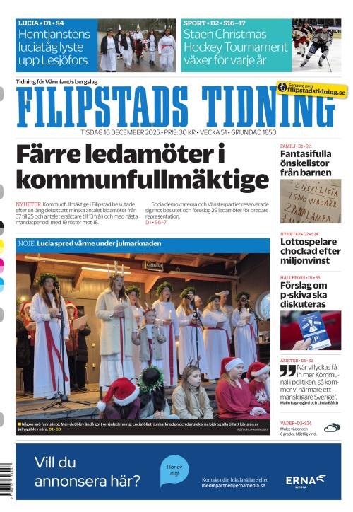 Filipstads Tidning 16.12.2025