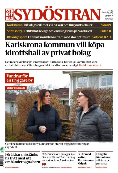 Sydöstran 16.12.2025