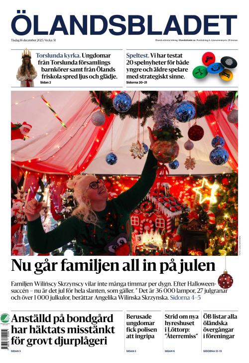 Ölandsbladet 16.12.2025