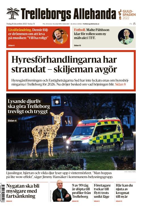 Trelleborgs Allehanda 16.12.2025