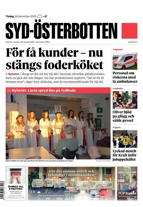 Syd-Österbotten 16.12.2025