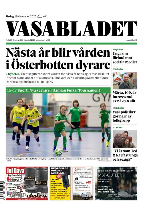 Vasabladet 16.12.2025