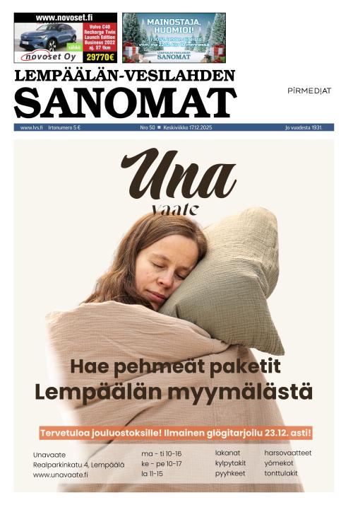 Lempäälän-Vesilahden Sanomat 17.12.2025