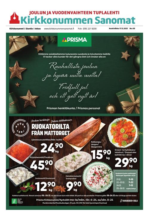Kirkkonummen Sanomat 17.12.2025