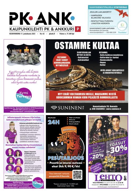 Kaupunkilehti Pohjois-Kymenlaakso 17.12.2025