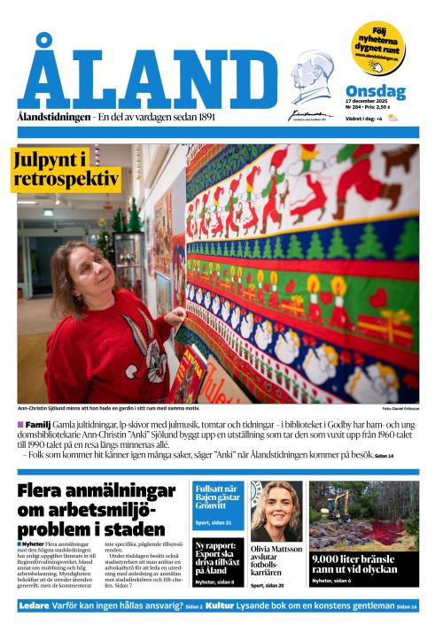 Ålandstidningen 17.12.2025