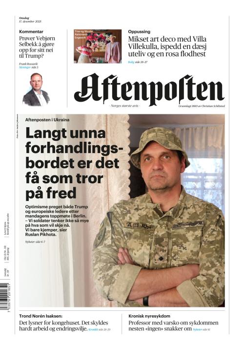 Aftenposten 17.12.2025