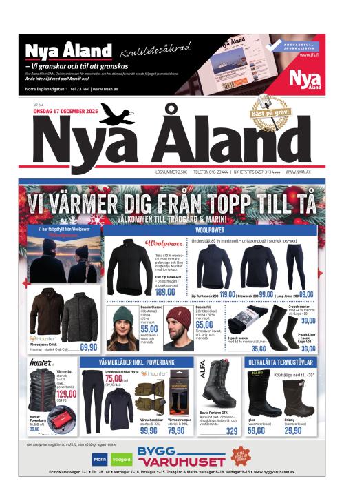 Nya Åland 17.12.2025