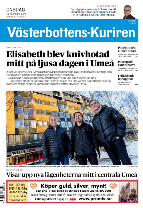 Västerbottens-Kuriren (SE) 17.12.2025