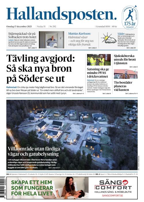 Hallandsposten 17.12.2025