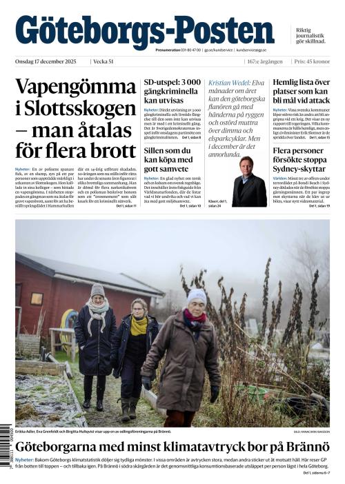 Göteborgs-Posten 17.12.2025