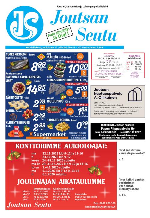 Joutsan Seutu 17.12.2025