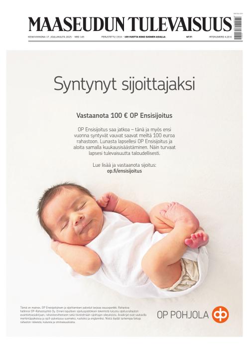 Maaseudun Tulevaisuus 17.12.2025