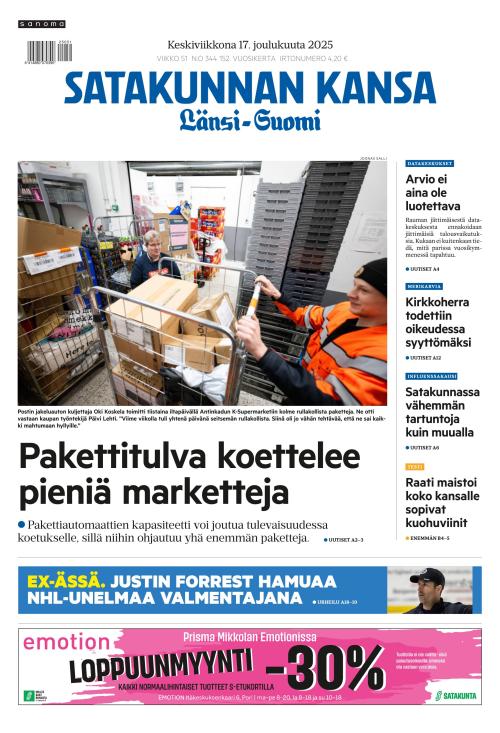 Satakunnan Kansa Länsi-Suomi 17.12.2025