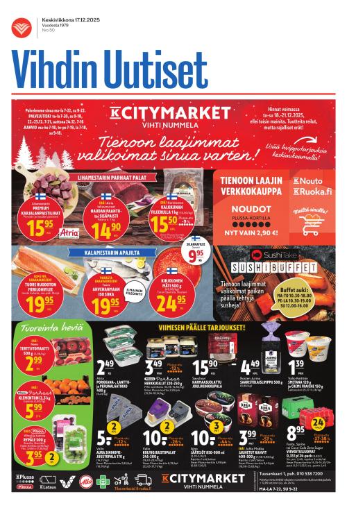 Vihdin uutiset 17.12.2025