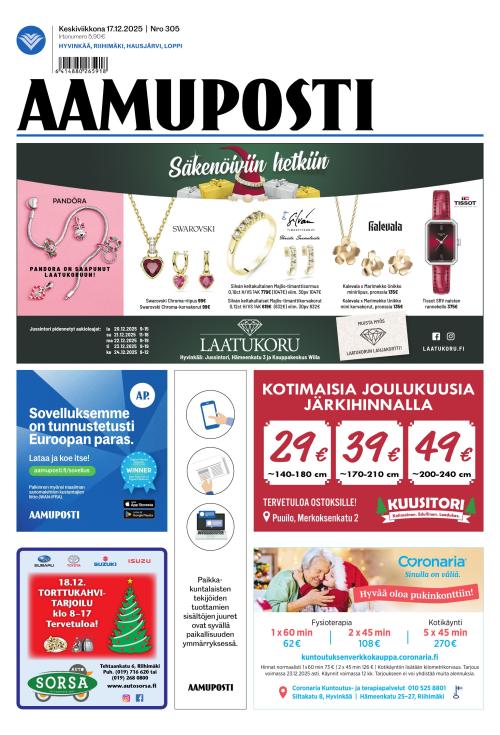 Aamuposti 17.12.2025