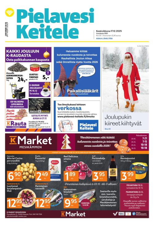 Pielavesi-Keitele 17.12.2025