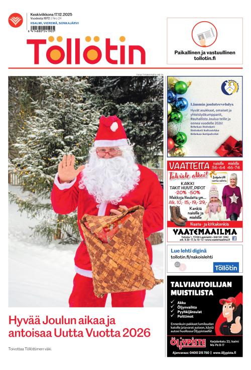 Töllötin 17.12.2025