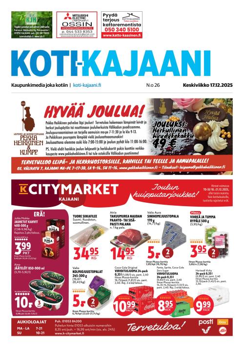 Koti-Kajaani 17.12.2025