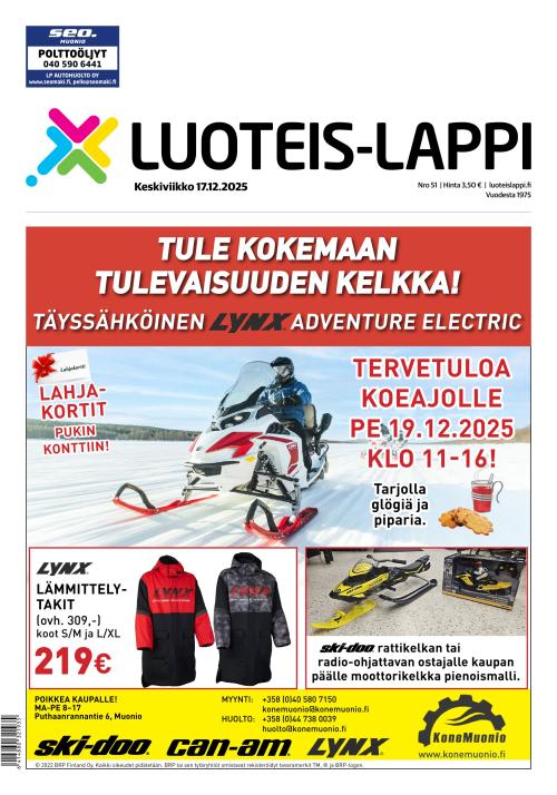 Luoteis-Lappi 17.12.2025