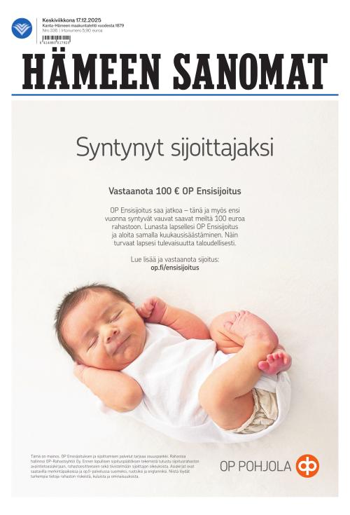 Hämeen Sanomat 17.12.2025