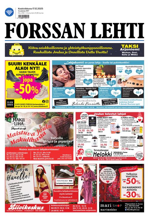 Forssan Lehti 17.12.2025