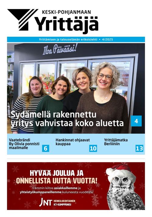 Keski-Pohjanmaan Yrittäjät 17.12.2025