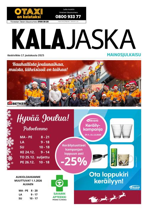 Kalajokilaakso ja Kalajaska 17.12.2025