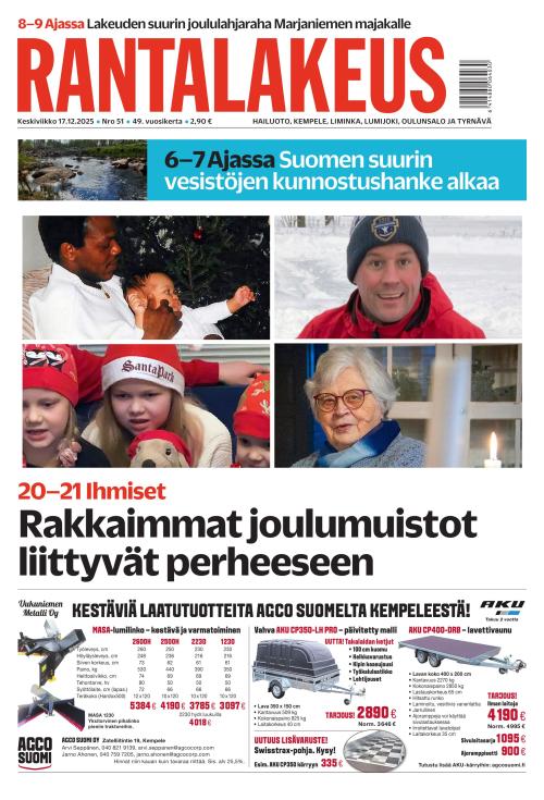 Rantalakeus 17.12.2025