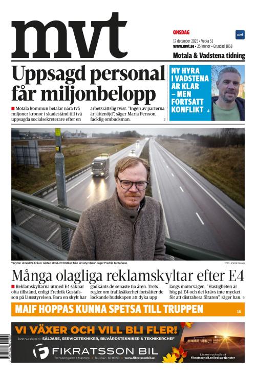 Motala Vadstena Tidning 17.12.2025