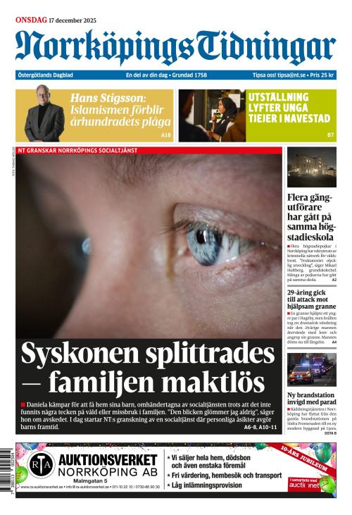 Norrköpings Tidningar 17.12.2025