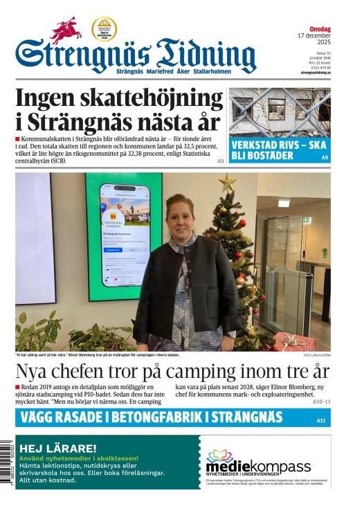Strengnäs Tidning 17.12.2025
