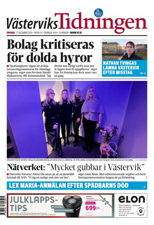 Västerviks-Tidningen 17.12.2025