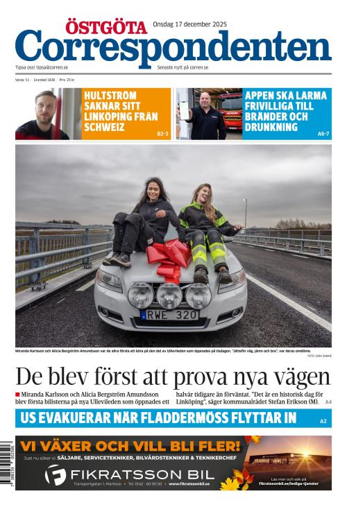 Östgöta Correspondenten 17.12.2025