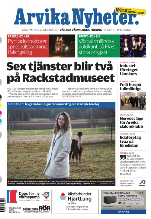Arvika Nyheter 17.12.2025