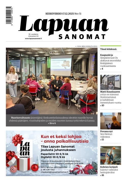 Lapuan Sanomat 17.12.2025