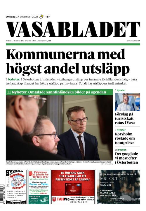 Vasabladet 17.12.2025