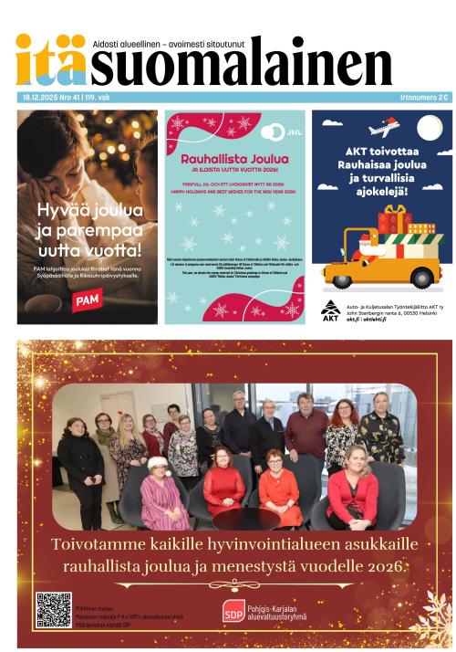 Itäsuomalainen 18.12.2025