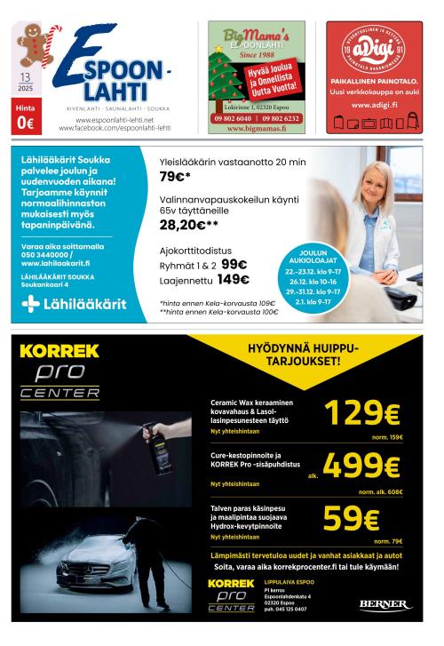 Espoonlahti-lehti 18.12.2025