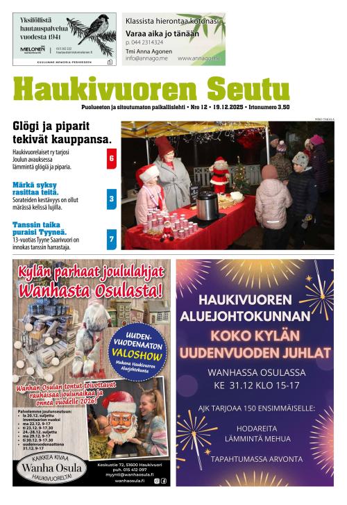Haukivuoren Seutu 19.12.2025