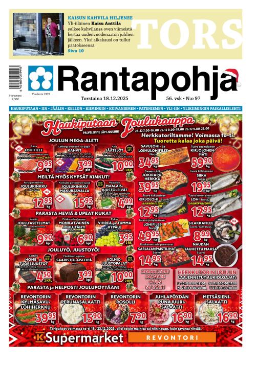 Rantapohja 18.12.2025