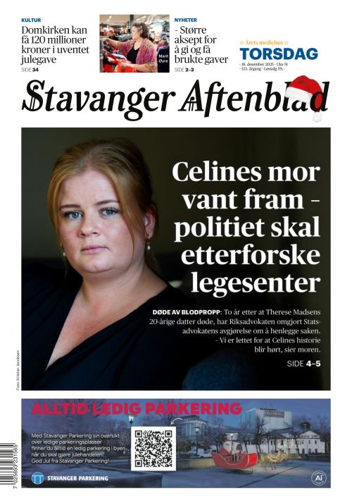 Stavanger Aftenblad (NO) 18.12.2025