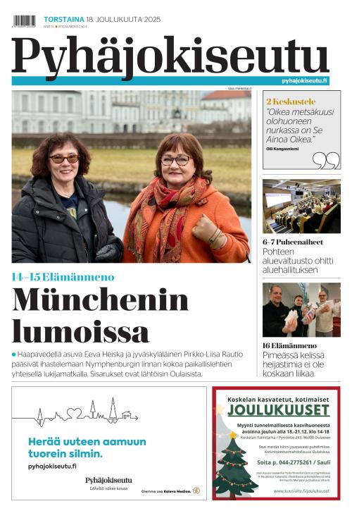 Pyhäjokiseutu 18.12.2025