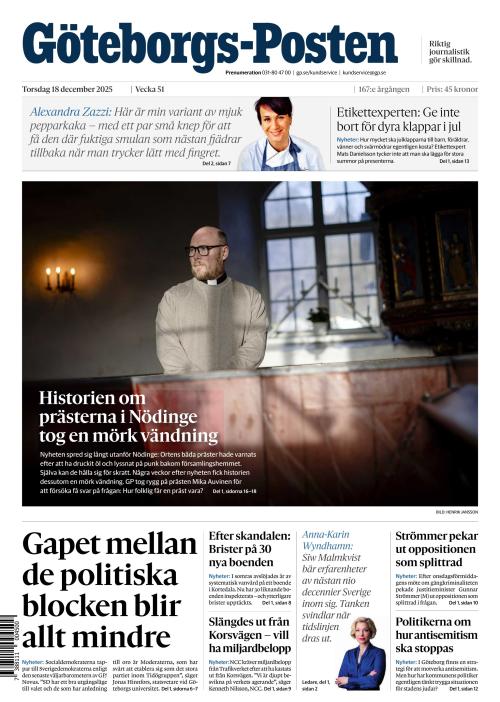 Göteborgs-Posten 18.12.2025