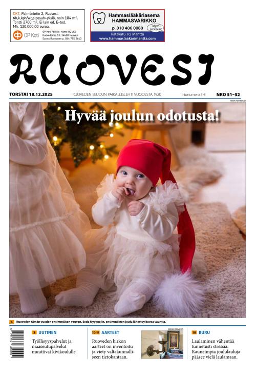 Ruovesi-lehti 18.12.2025