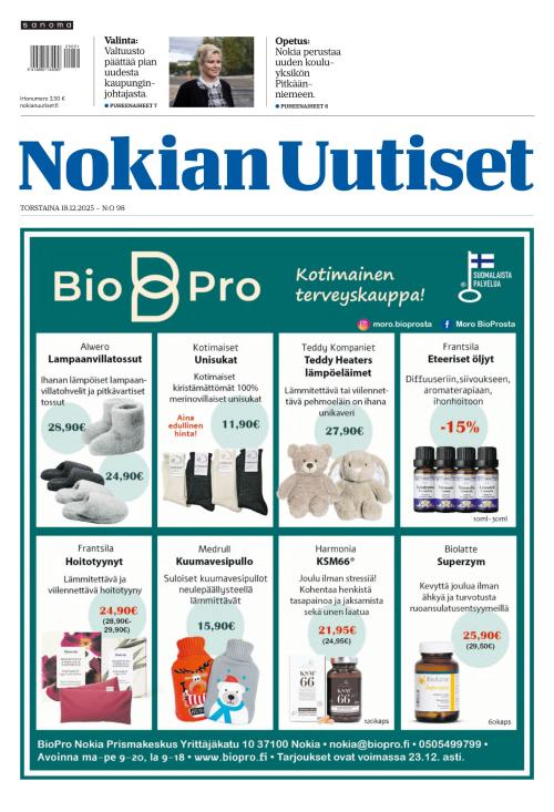 Nokian Uutiset 18.12.2025