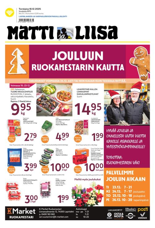 Matti ja Liisa 18.12.2025