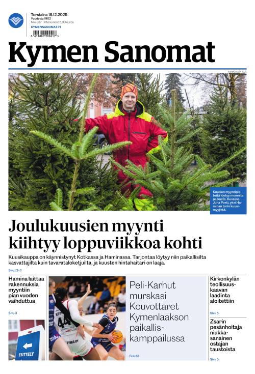 Kymen Sanomat 18.12.2025