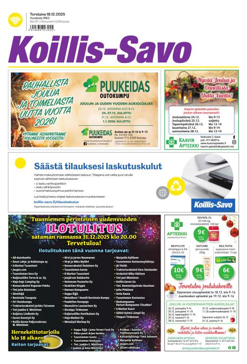 Koillis-Savo 18.12.2025